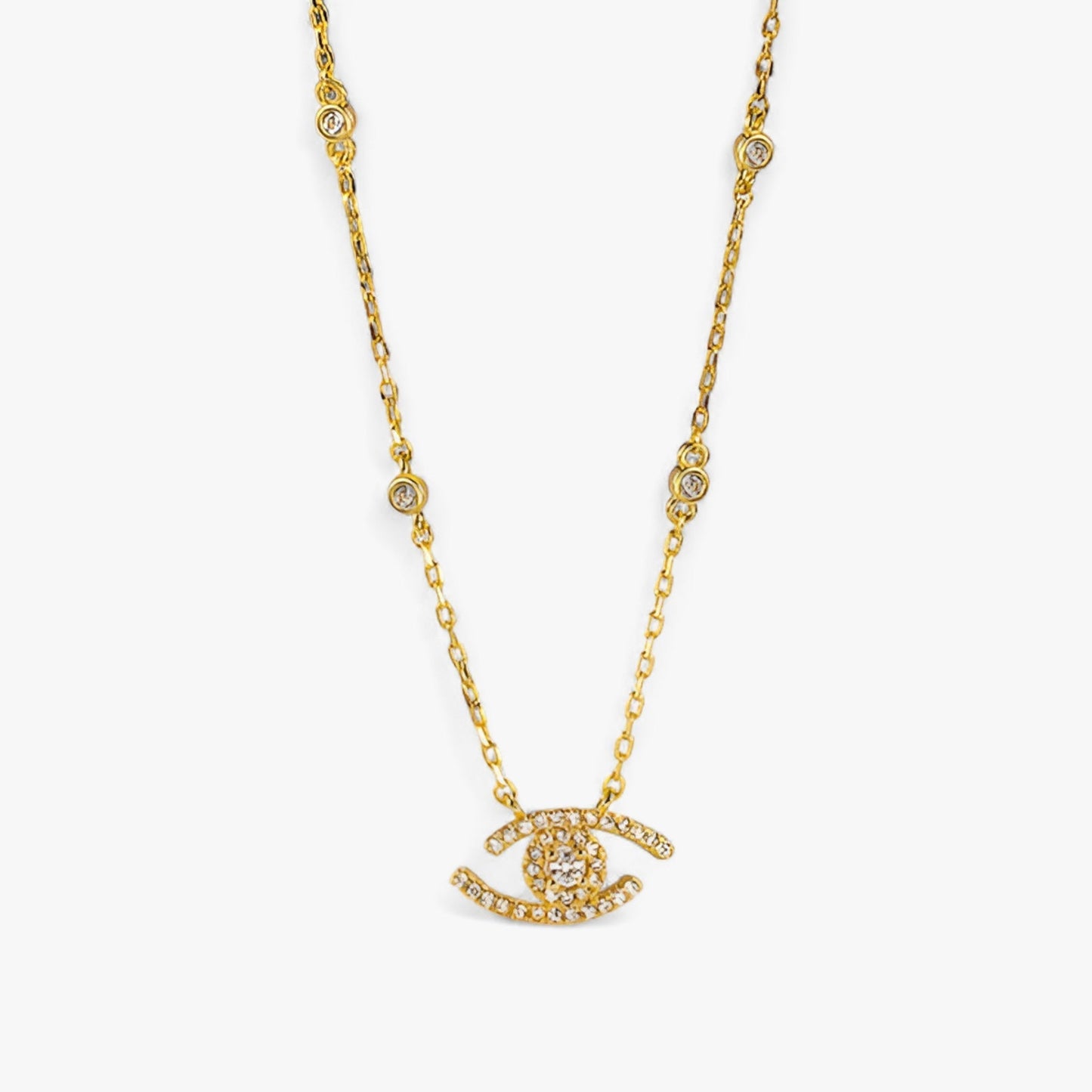 Luxus-Halskette - Stilvolles Magisches-Auge-Design für jede Gelegenheit