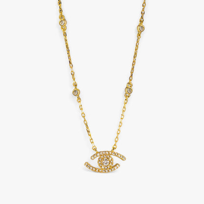 Luxus-Halskette - Stilvolles Magisches-Auge-Design für jede Gelegenheit