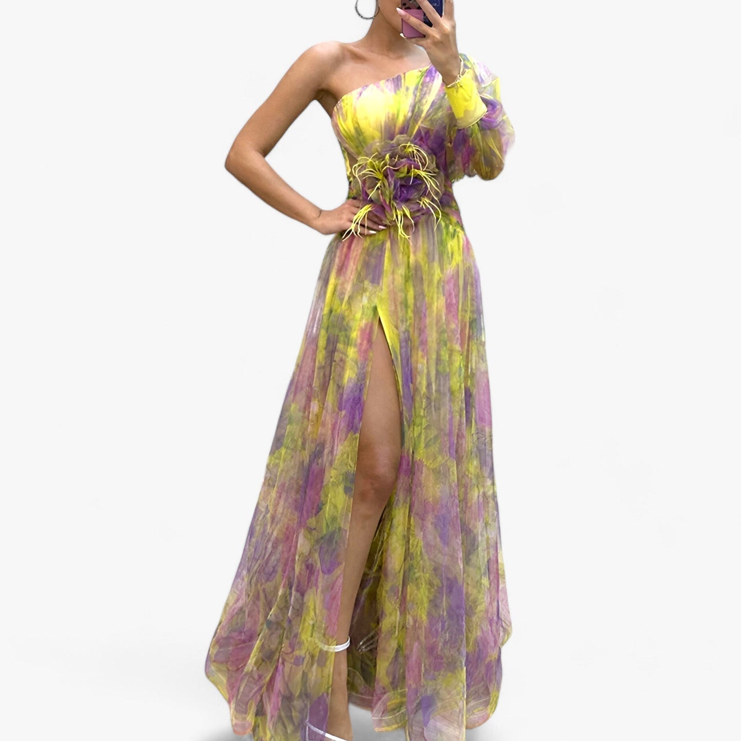 ELINE | Langärmeliges Kleid - Schlichte Eleganz für jeden Anlass