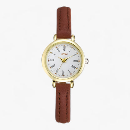 Kleine runde Uhr - Schicker Minimalismus für den täglichen Stil