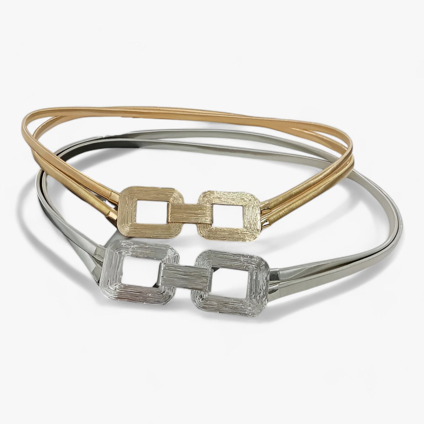 Goldkettengürtel für Damen - Dehnbare Passform für Komfort