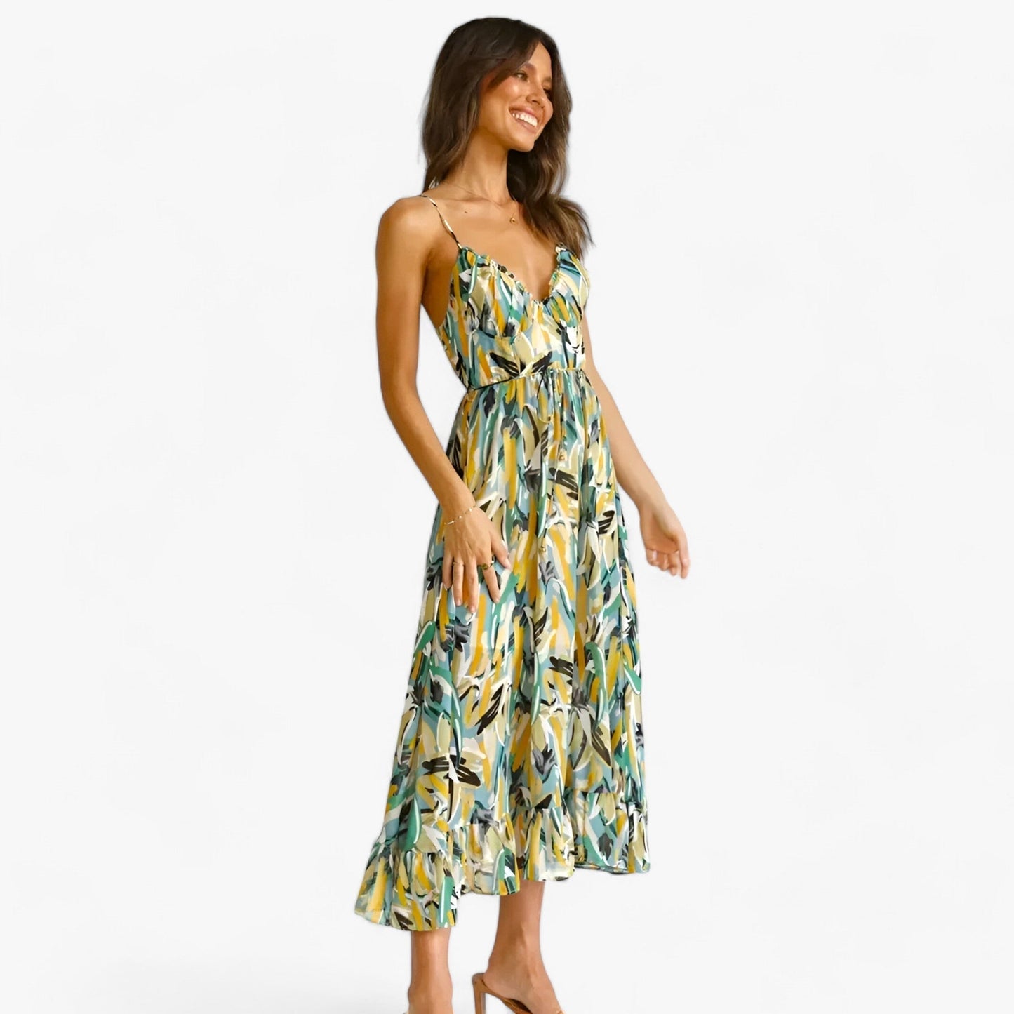 Midi-Kleid - Mühelose Eleganz für Sommerabenteuer