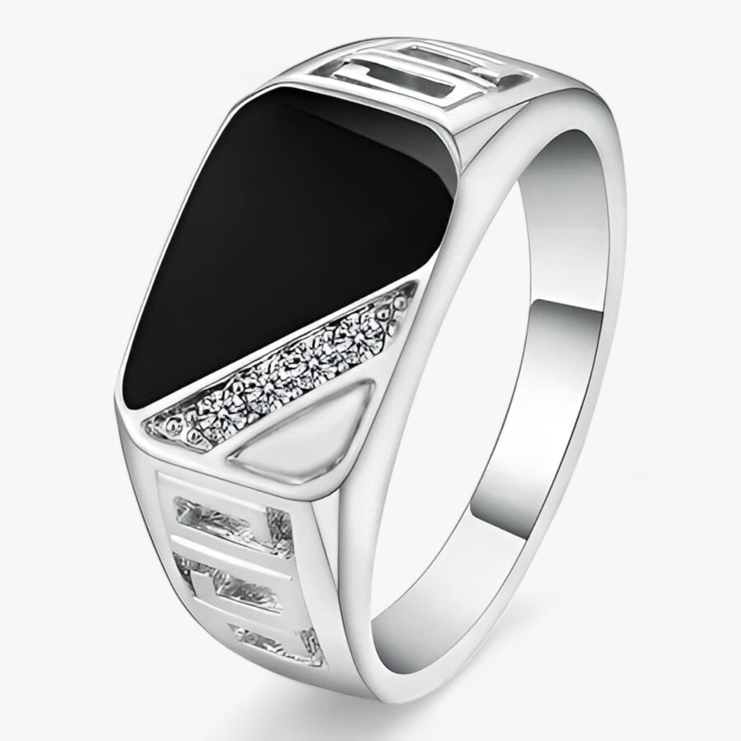 Breiter Ring - Mutiger und Stilvoller Hip-Hop-Schmuck
