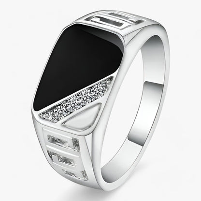 Breiter Ring - Mutiger und Stilvoller Hip-Hop-Schmuck