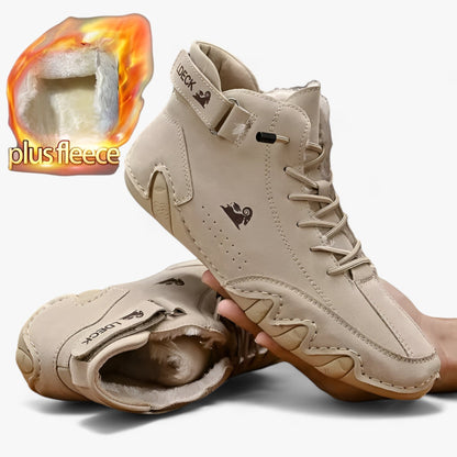 Lederstiefeletten - Luxus-Winter Schutz und Wärme