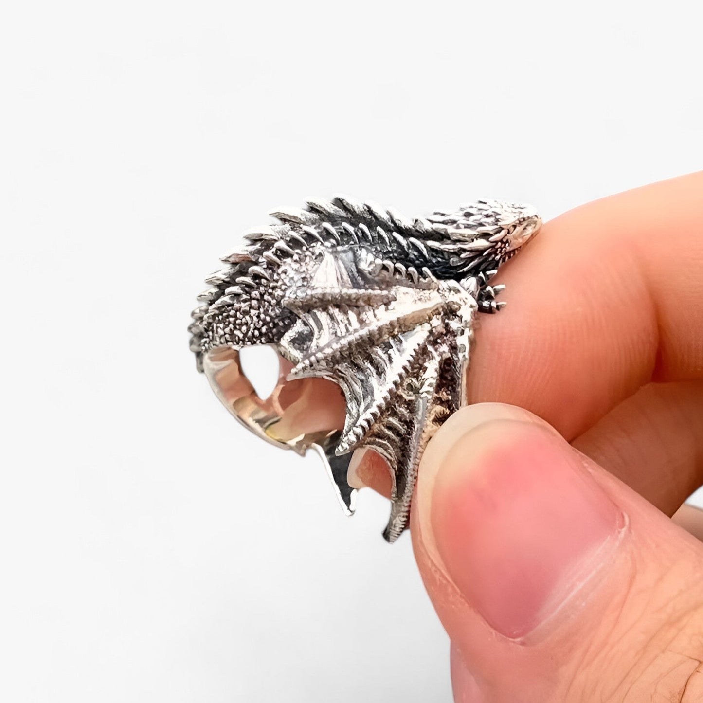 Drachenringe - Gothic-Punk-Stil