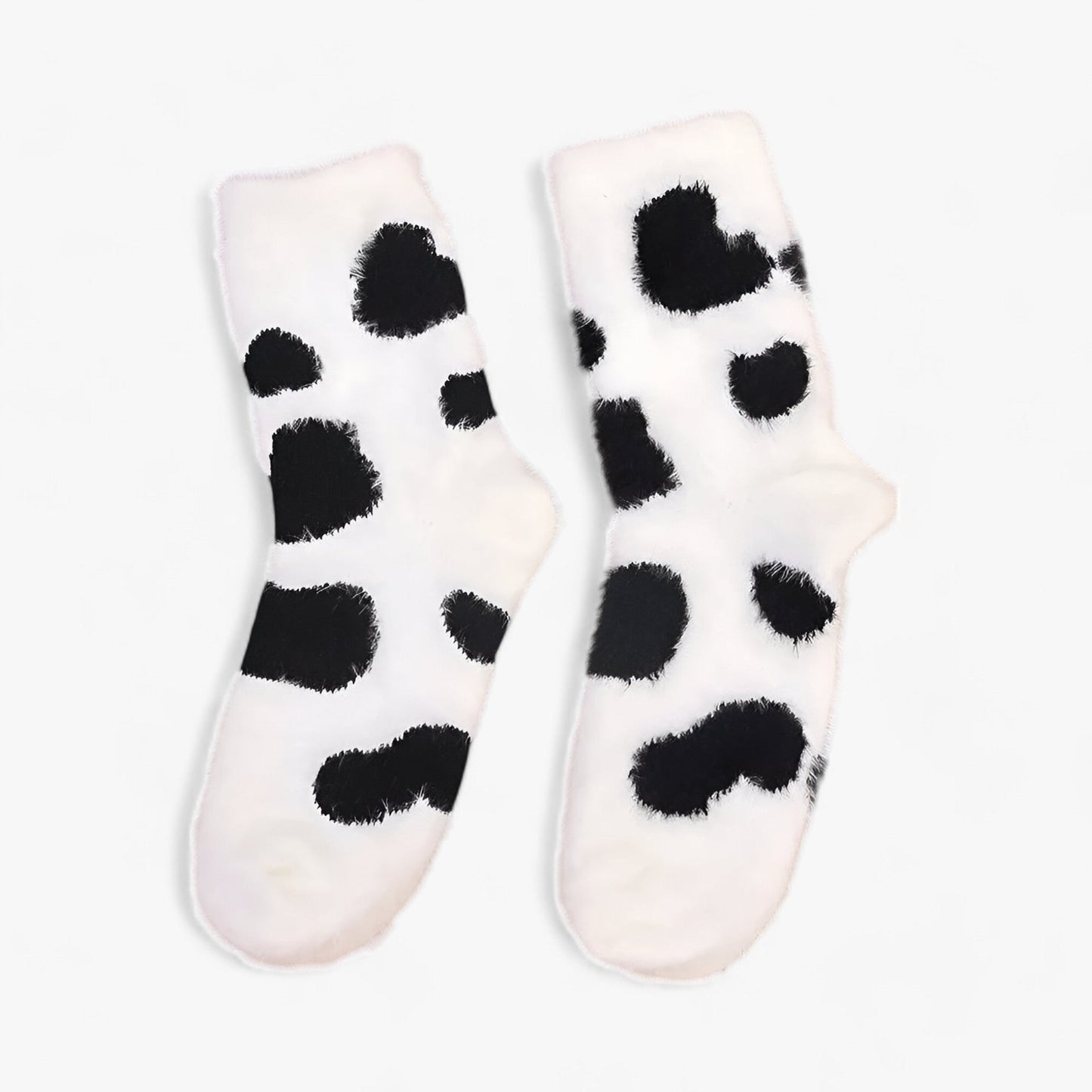 Plüsch-V Cow Socken - Gemütlich und Warm