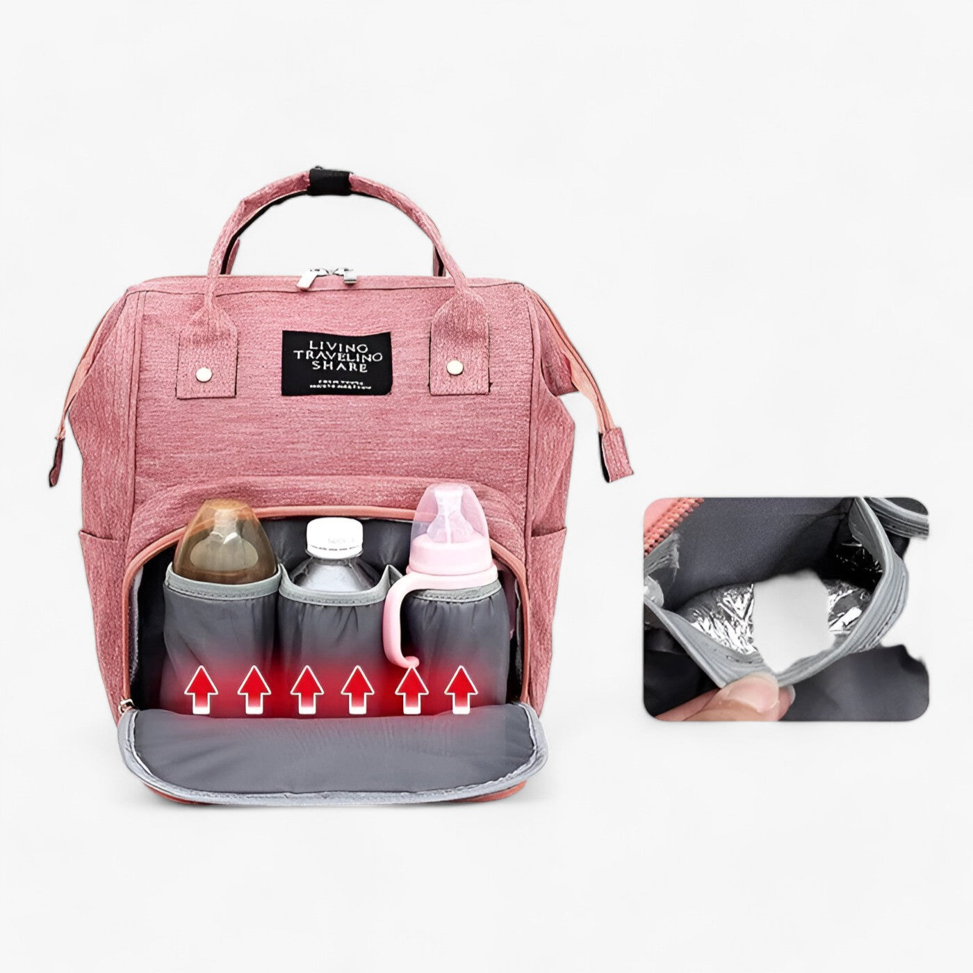 Ultimativer Wickelrucksack - Mühelose Babypflege