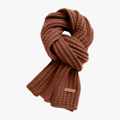 Gestrickter thermischer Winter-Schal - Ultimative Kälteschutz