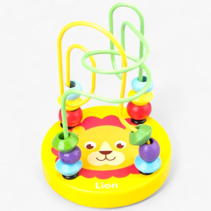 Holzperlen-Labyrinth - Frühe Lernförderung