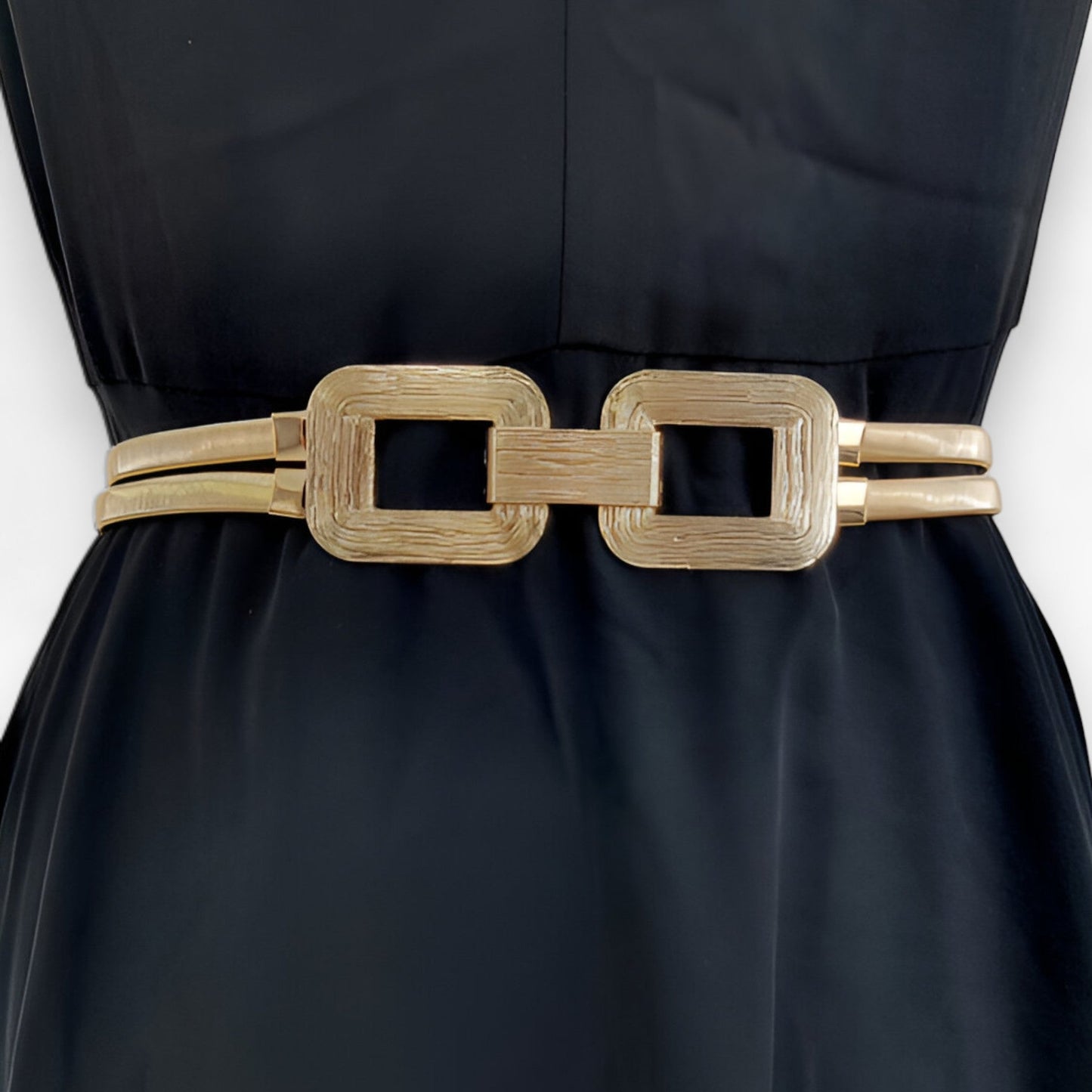 Goldkettengürtel für Damen - Dehnbare Passform für Komfort