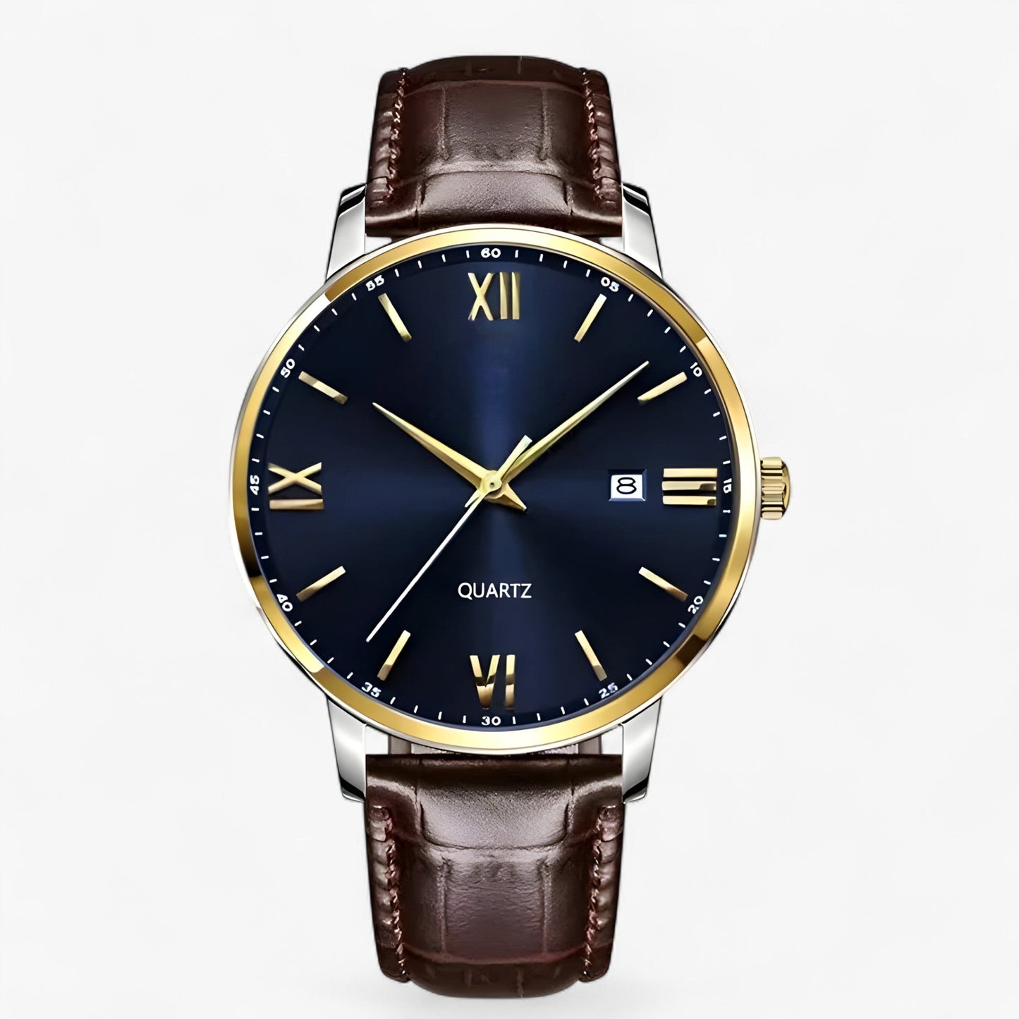 Morgan | Herren Luxus Quartz Uhr – Stilvolles Lederarmband Uhr für Anspruchsvolle Männer