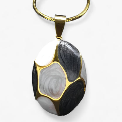 Modeschmuck-Halskette - Trendiger Charm-Anhänger für vielseitiges Tragen