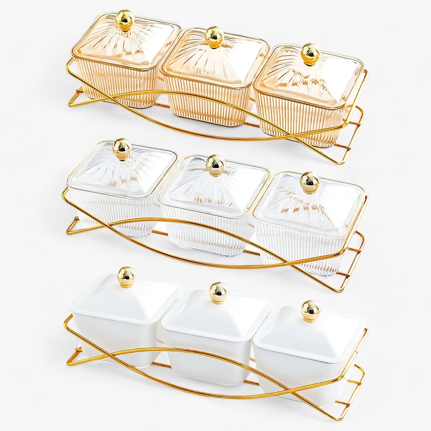 Dessertteller mit Deckel - Stilvolle Aufbewahrung für Desserts und Snacks