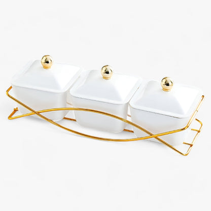 Dessertteller mit Deckel - Stilvolle Aufbewahrung für Desserts und Snacks