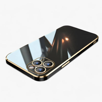 Anais | Handyhülle mit Goldener Naht - Elegant und Schützend für iPhone-Serie