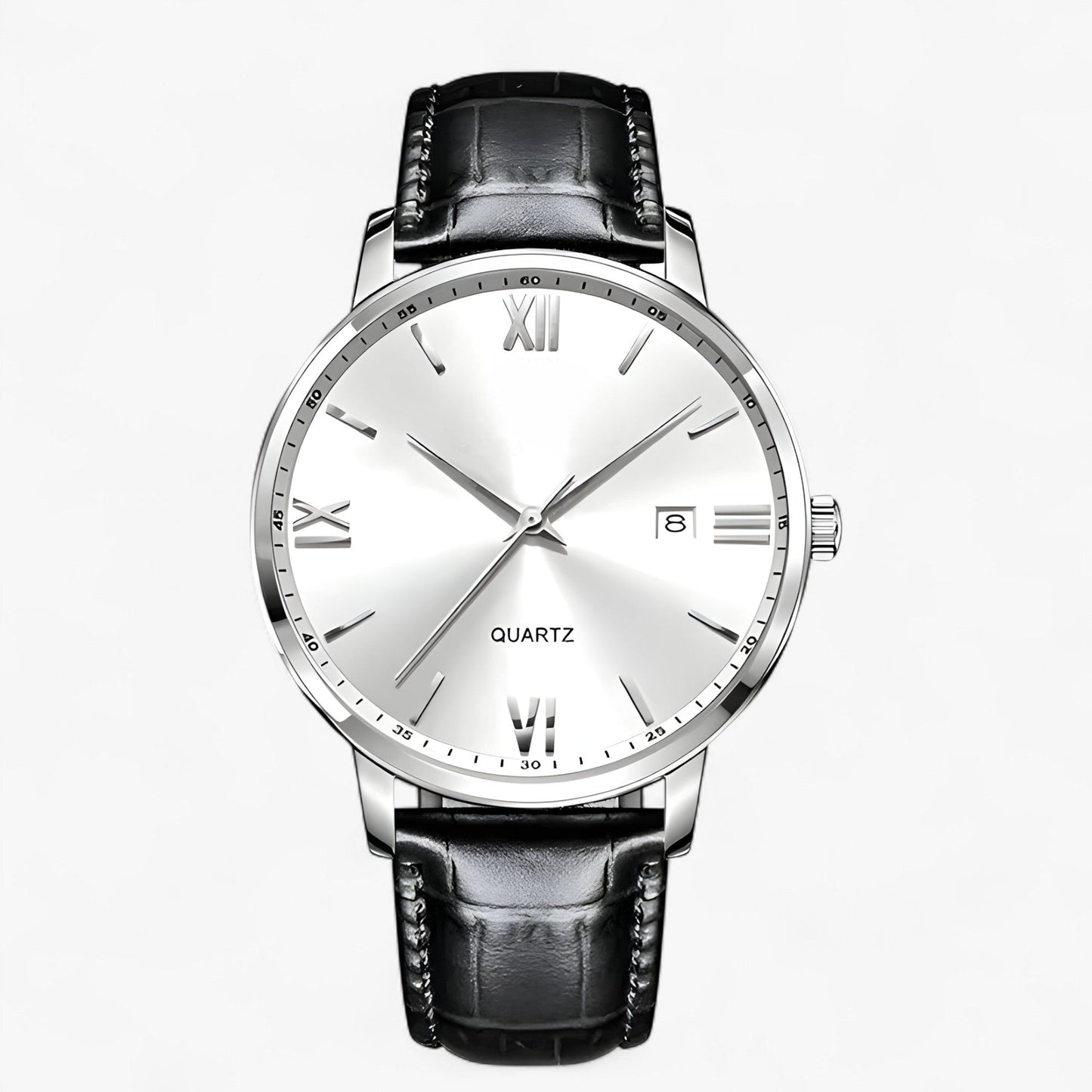 Morgan | Herren Luxus Quartz Uhr – Stilvolles Lederarmband Uhr für Anspruchsvolle Männer