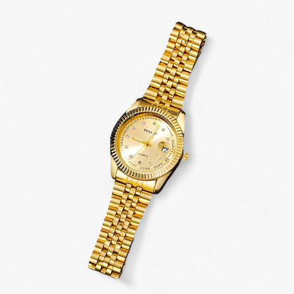 Luxus-Edelstahluhr - Schick und vielseitig für moderne Frauen