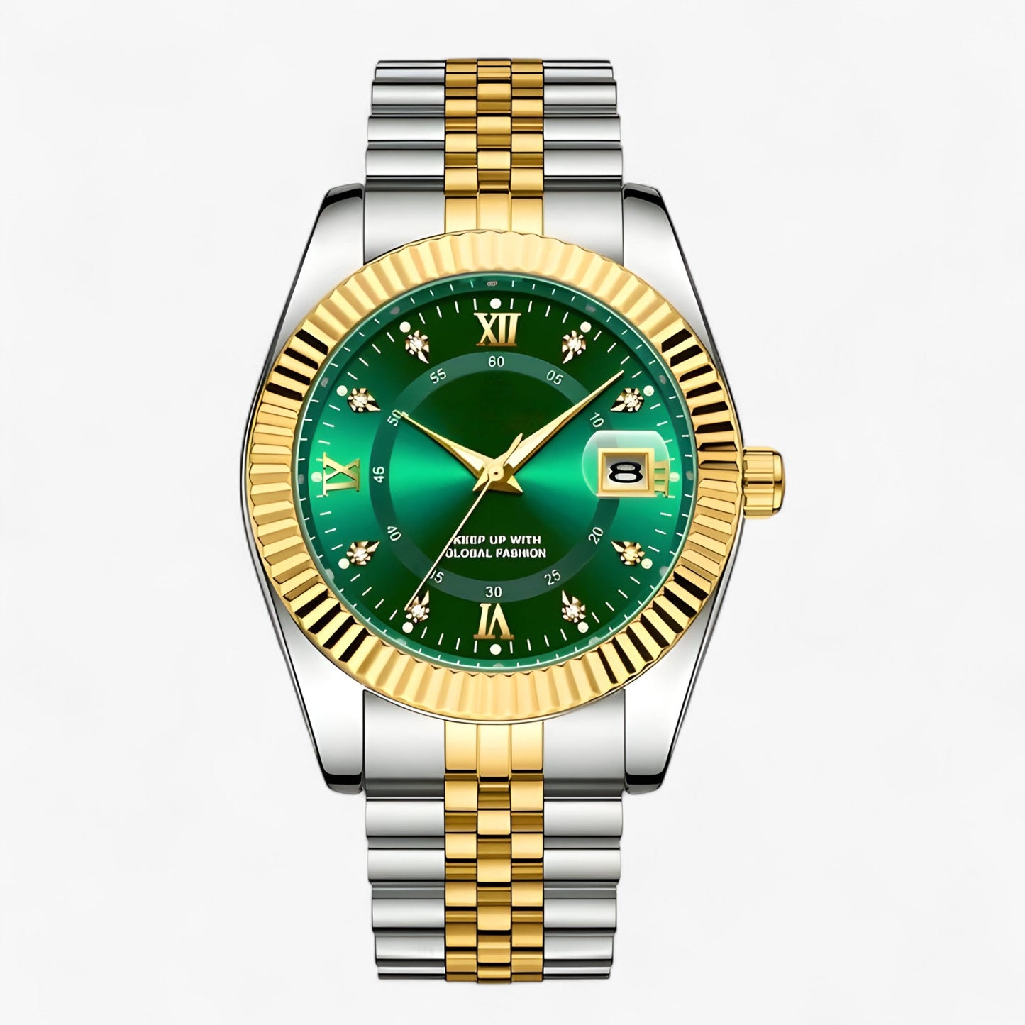 Everest | Elegante Herrenuhr aus Edelstahl mit Quarzwerk