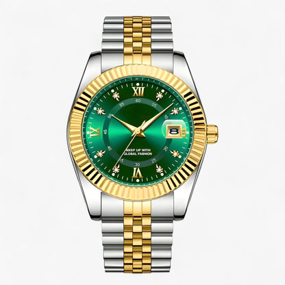 Everest | Elegante Herrenuhr aus Edelstahl mit Quarzwerk