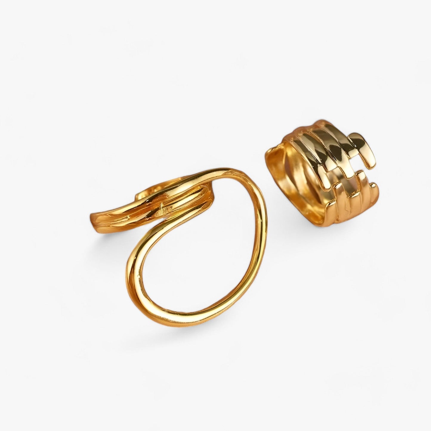 Geometrischer Statement-Ring – mutig und modebewusst