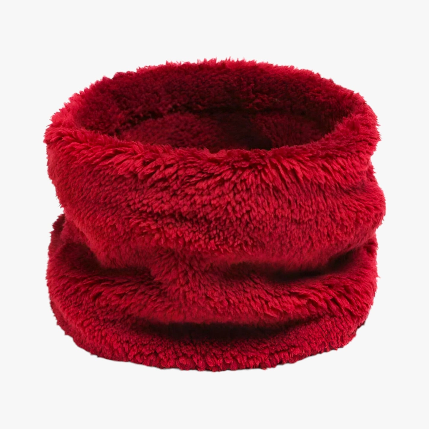 Unendlicher Schal aus Faux-Fur - Sanfte Wärme für kalte Tage