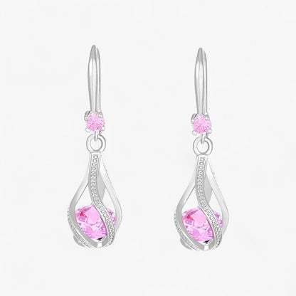 LUXE | Silberne Ohrringe - Verbessere deinen Look mit funkelnden Kristallen