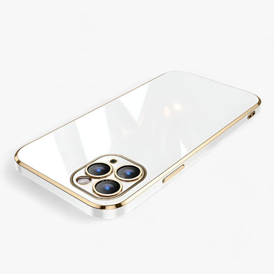 Anais | Handyhülle mit Goldener Naht - Elegant und Schützend für iPhone-Serie