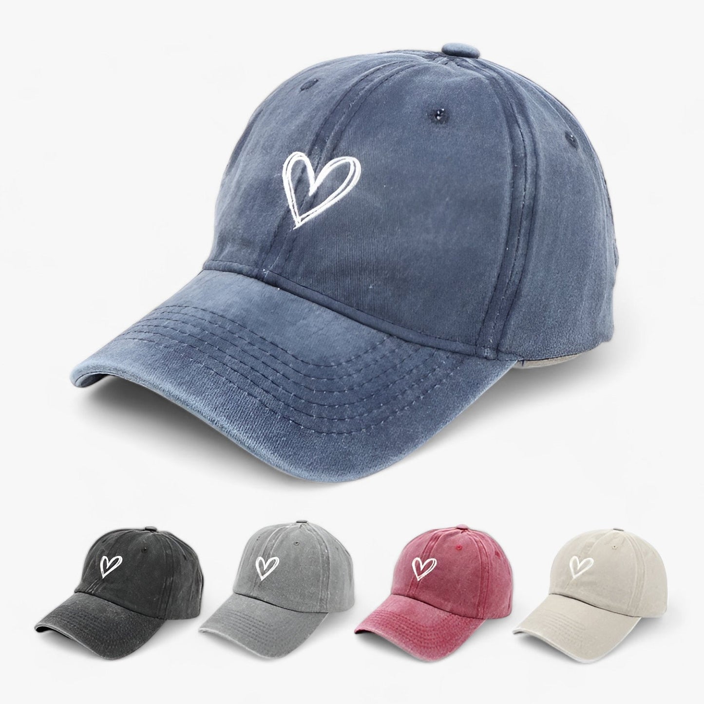 Verstellbare Baseballkappe - Retro-Charme & Sonnenschutz