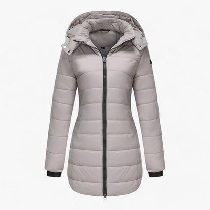 Lange Parka mit Kapuze - Extrem warme Winterjacke