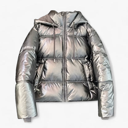 Winterkältemantel - Elegante Anorak mit Kapuze