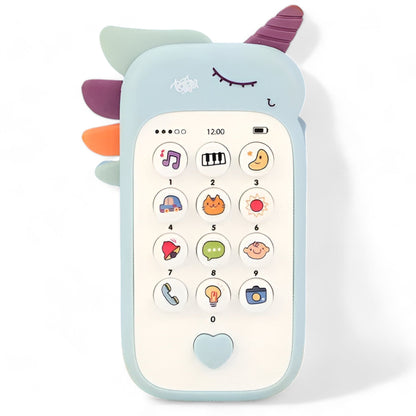 Baby-Spielzeugtelefon - Beruhigende Musik und Interaktives Spiel