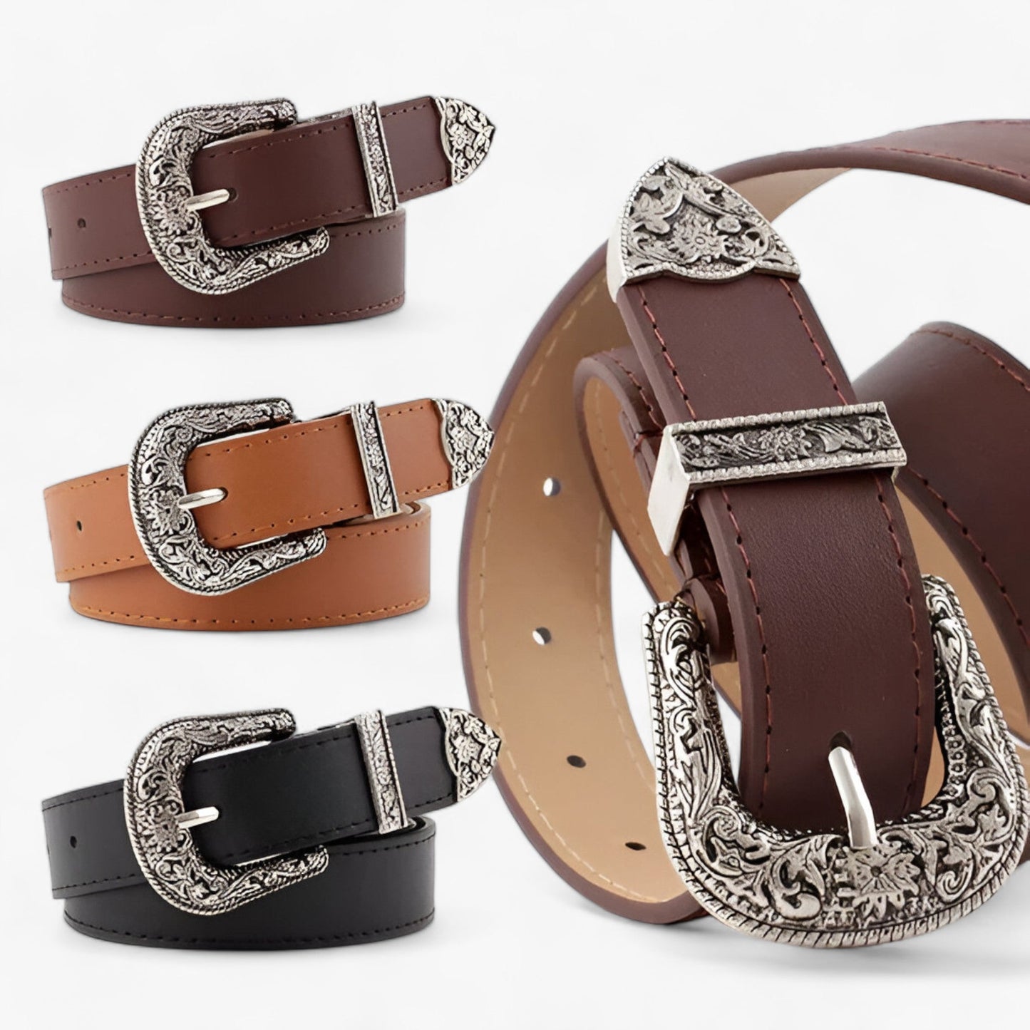 Stilvoller Ledergürtel - Vintage-Stil & Nachhaltigkeit
