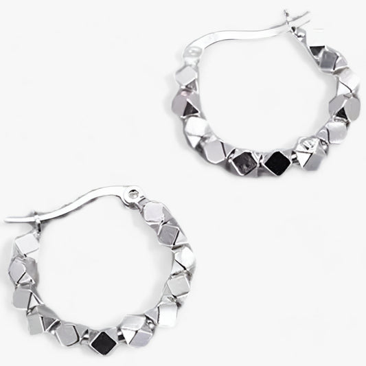 TEMPO | Minimalistische Creolen - Schlankes Sterlingsilber für jedes Outfit