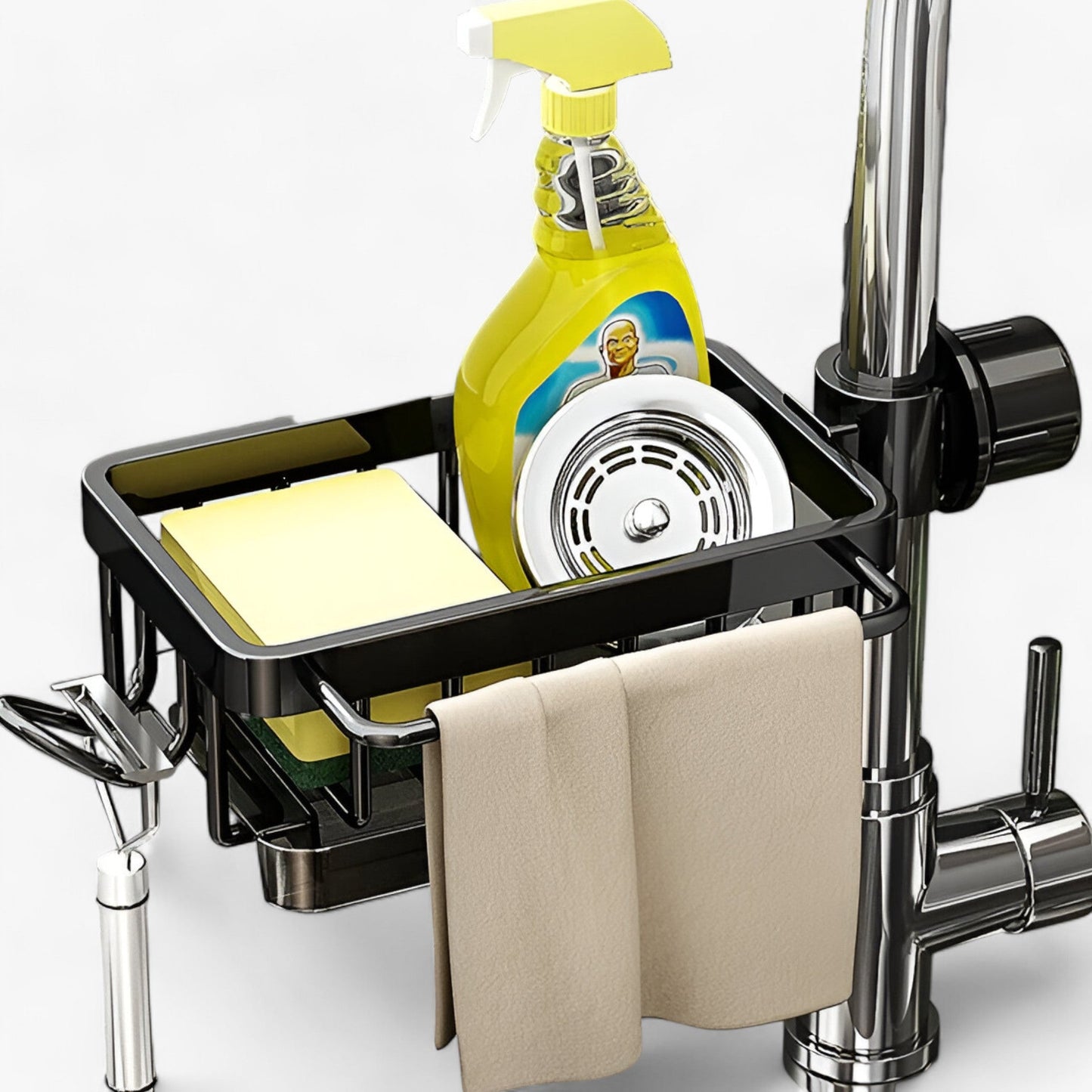 CLEANMATE - Edelstahl-Spülbeckenablauf - Halten Sie Ihre Küche organisiert