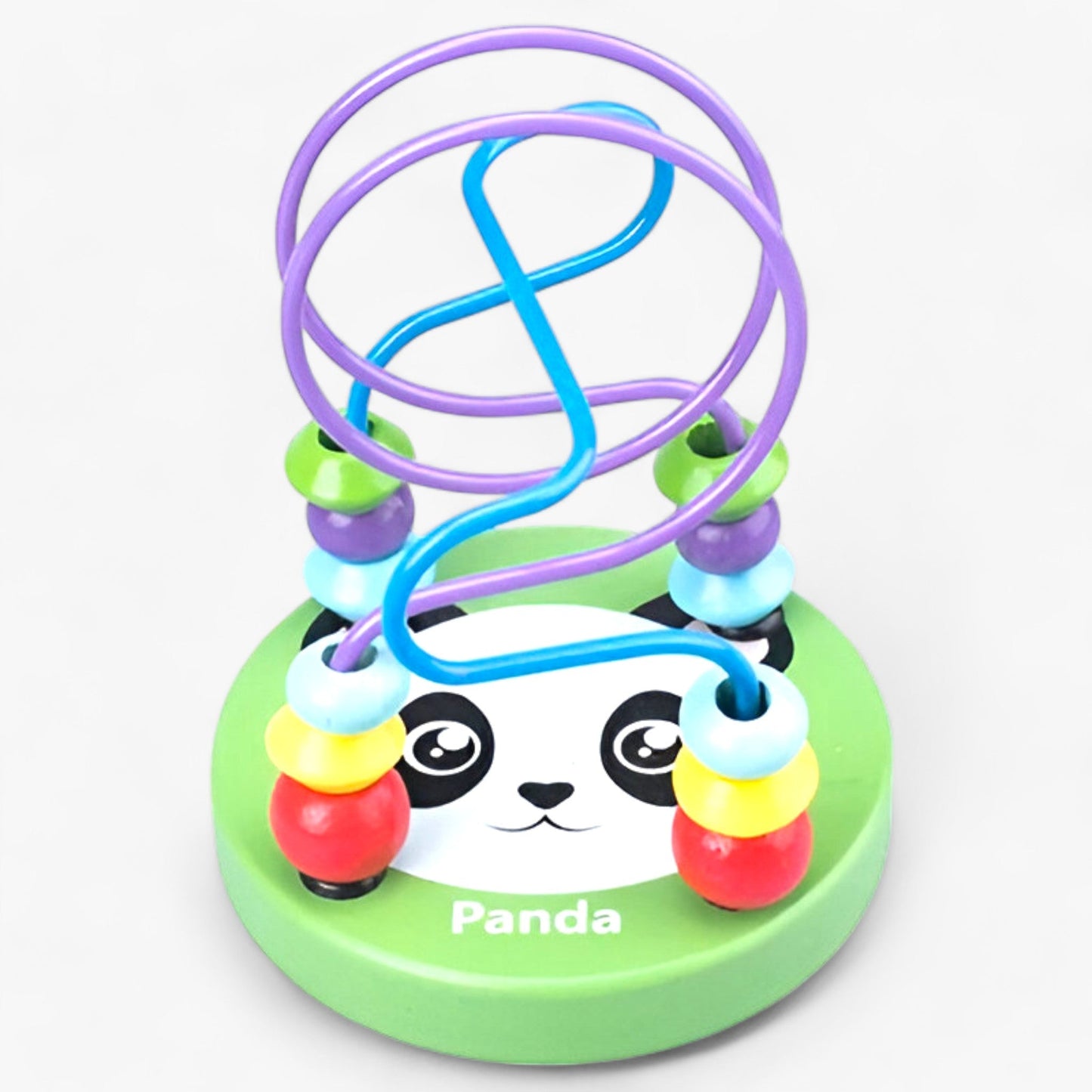 Holzperlen-Labyrinth - Frühe Lernförderung