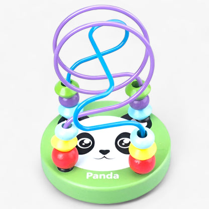 Holzperlen-Labyrinth - Frühe Lernförderung