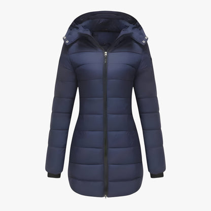 Elena | Lang Parka mit Kapuze - Extrem Warm Winterjacke