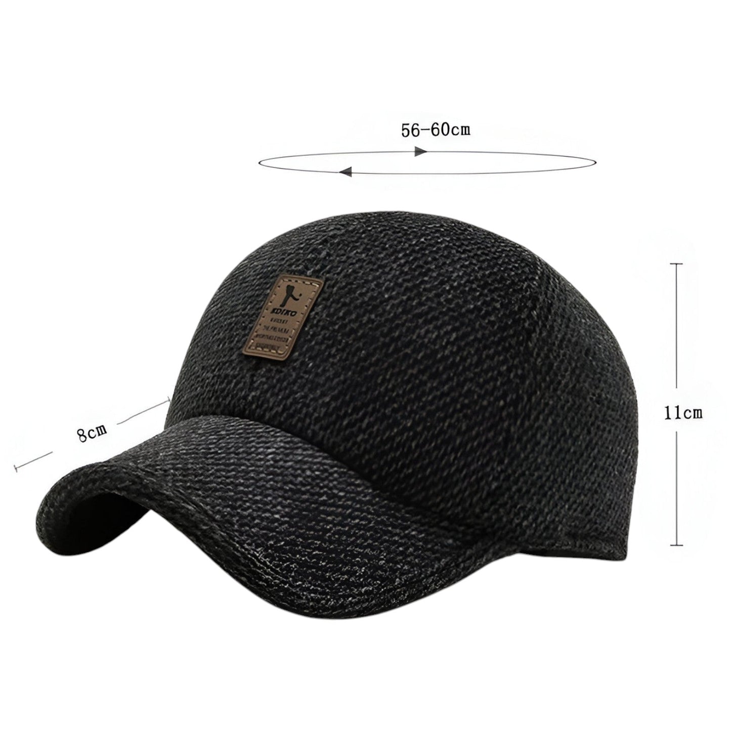 SnapHat™ - Strick Winter Baseballcap