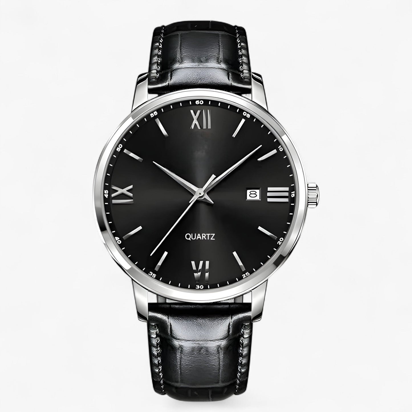 Morgan | Herren Luxus Quartz Uhr – Stilvolles Lederarmband Uhr für Anspruchsvolle Männer