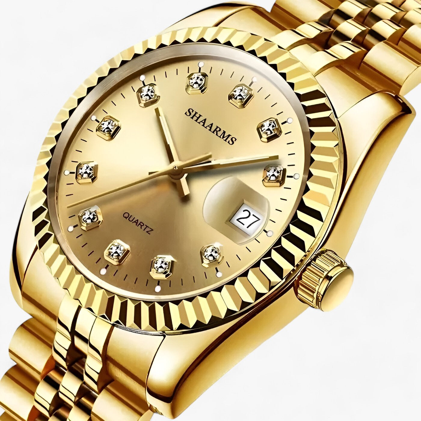 Luxus-Edelstahluhr - Schick und vielseitig für moderne Frauen