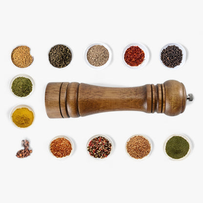 Holz-Gewürzmühlen-Set - Vereint Stil und Funktionalität für Ihre Küche