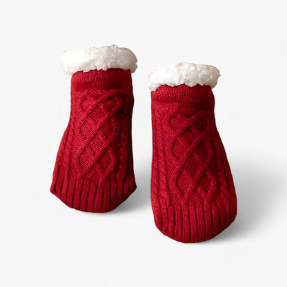 Flauschige Thermosocken - Gemütliche Wärme und rutschfest