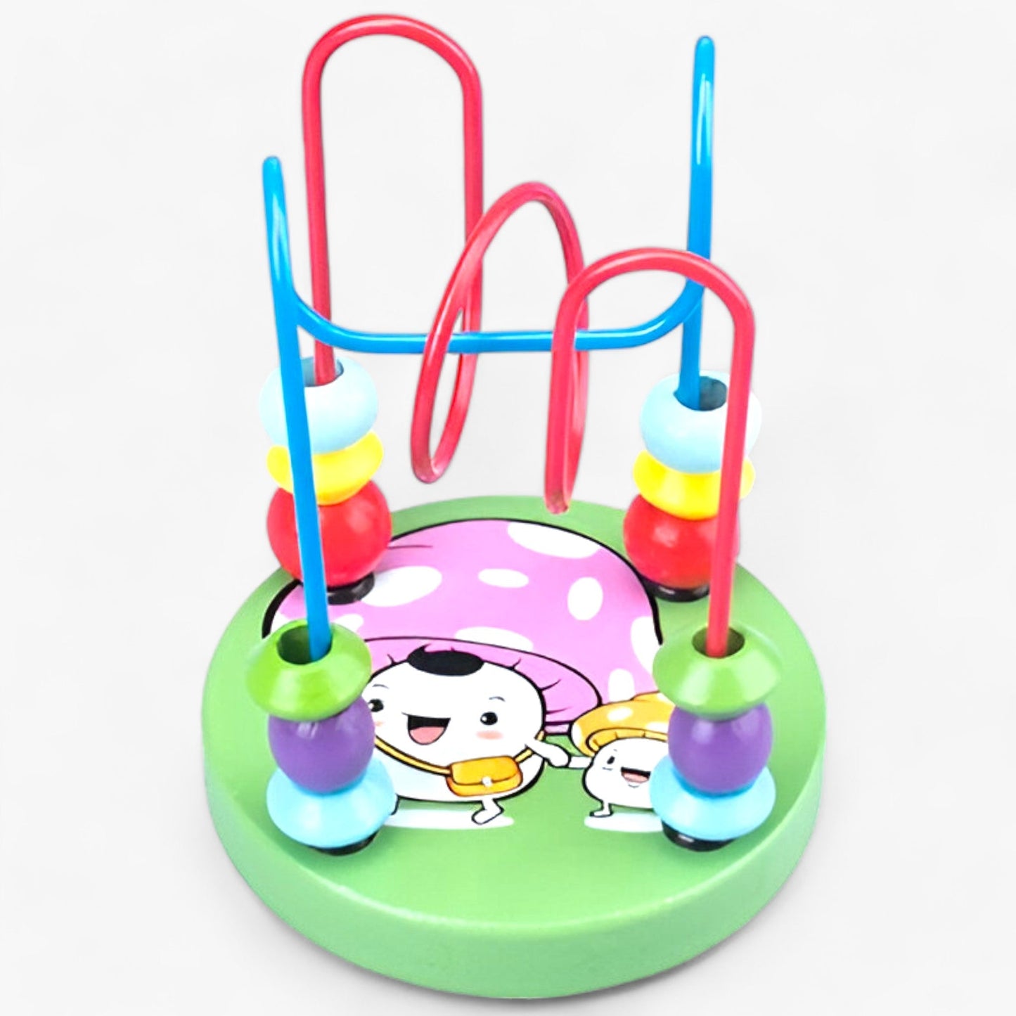 Holzperlen-Labyrinth - Frühe Lernförderung