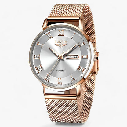 Stahl-Mesh Uhr - Raffiniertes Zeitmesser für den täglichen Gebrauch