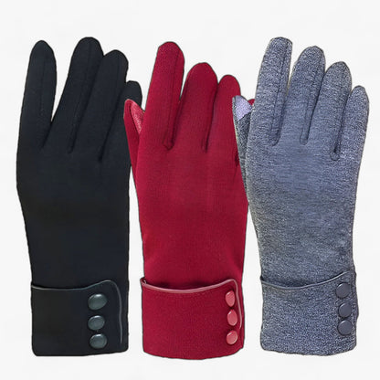 WarmComfort | Herbst Winter Fleece Futter Handschuhe - Gemütlich & Touchscreen Vorbereitet