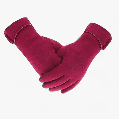 WarmComfort | Herbst Winter Fleece Futter Handschuhe - Gemütlich & Touchscreen Vorbereitet