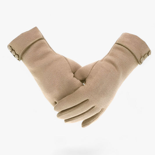 WarmComfort | Herbst Winter Fleece Futter Handschuhe - Gemütlich & Touchscreen Vorbereitet