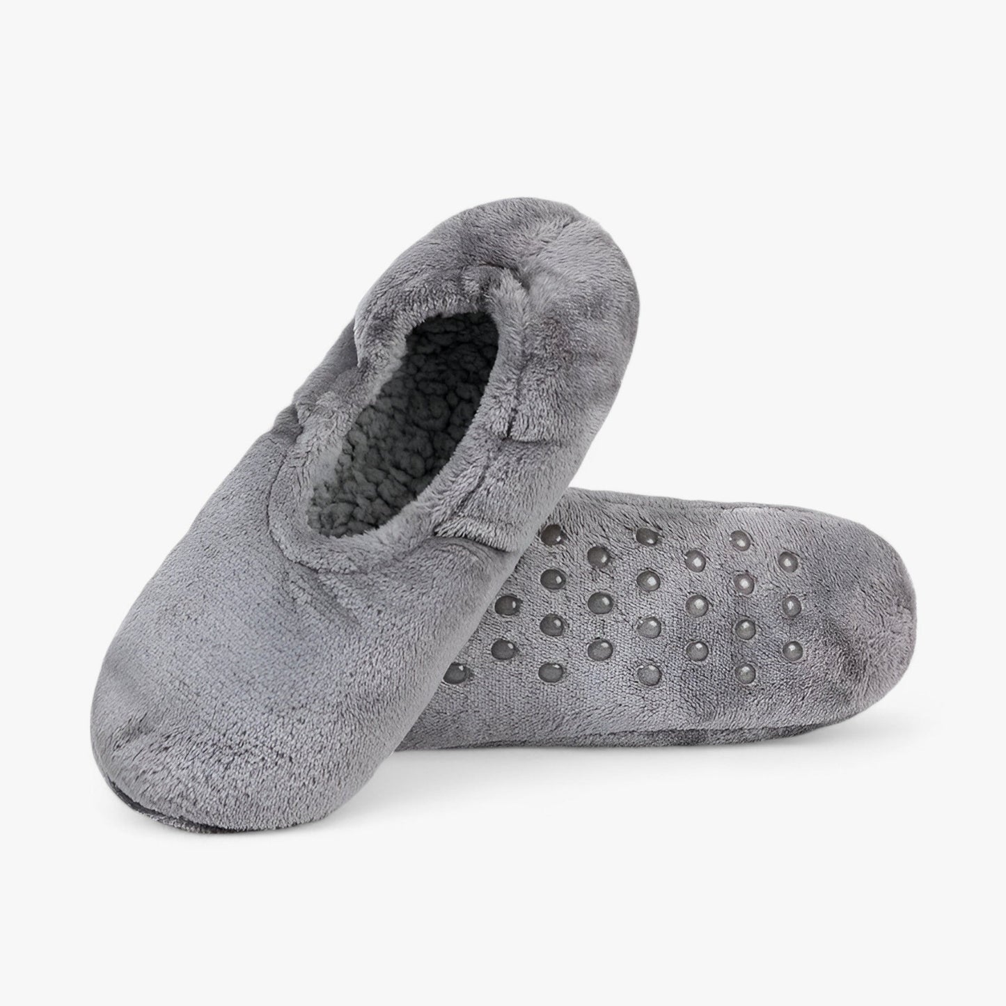 Gemütliche Innensocken - Weicher Komfort und rutschfest