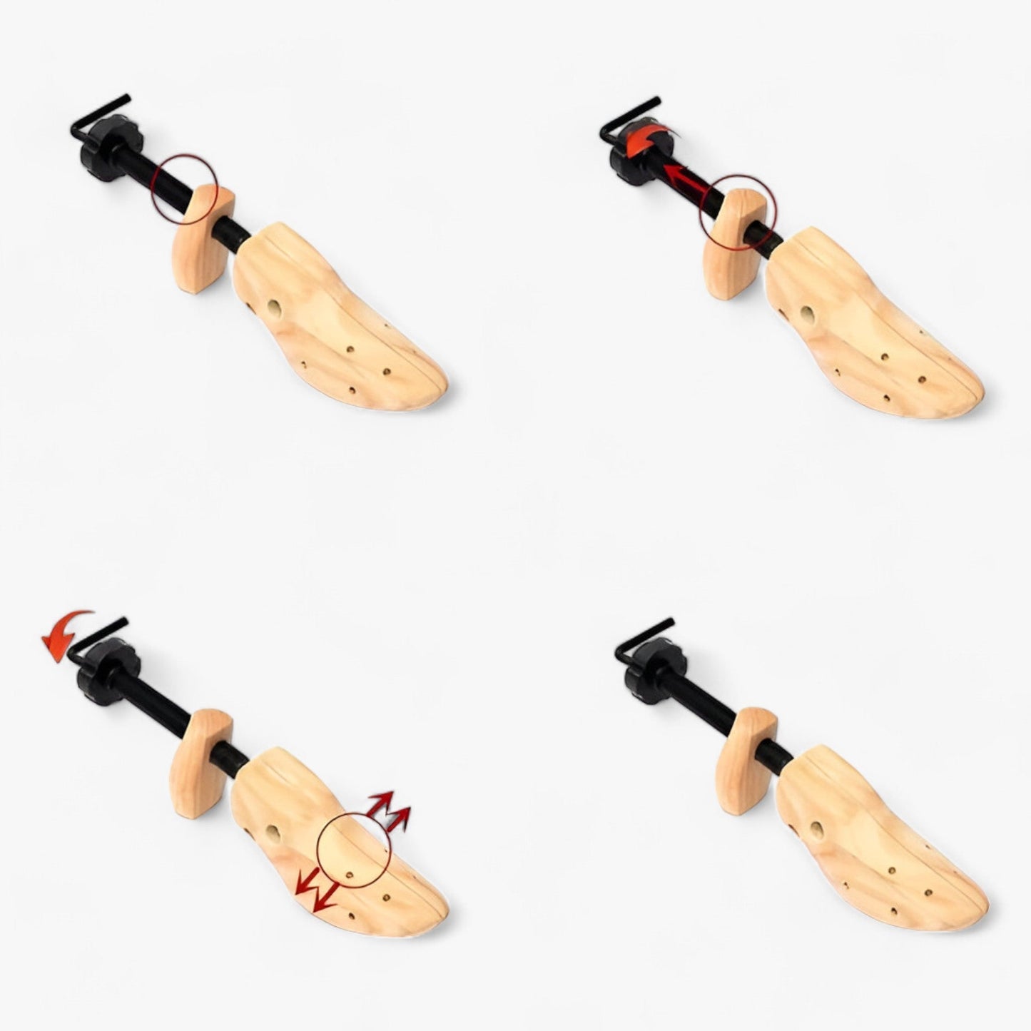 SCHUHDEHNER - Verstellbarer Schuhdehner - Passform für Ihren Komfort